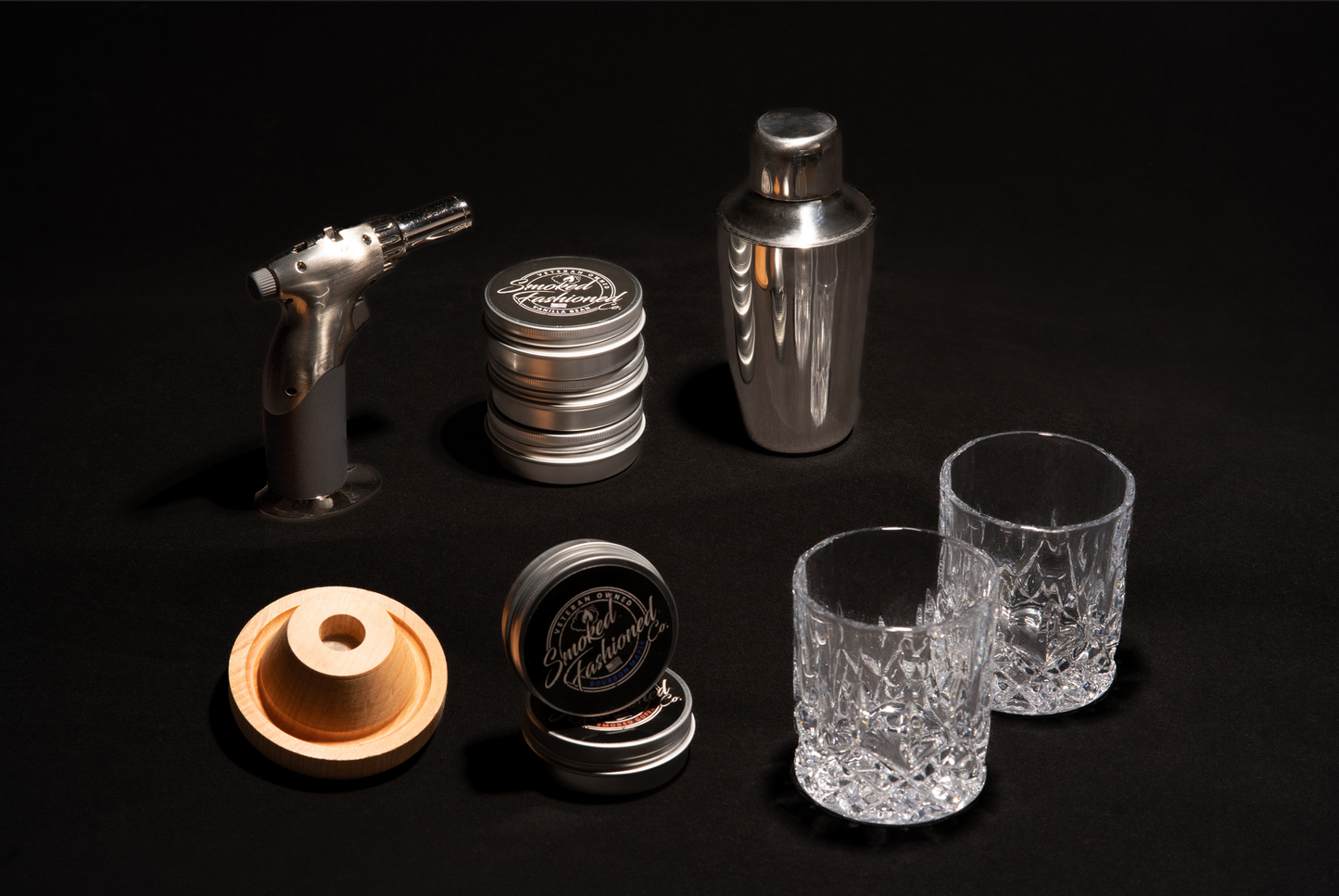 Smoked Fashioned Whiskey Bar Kit Insert